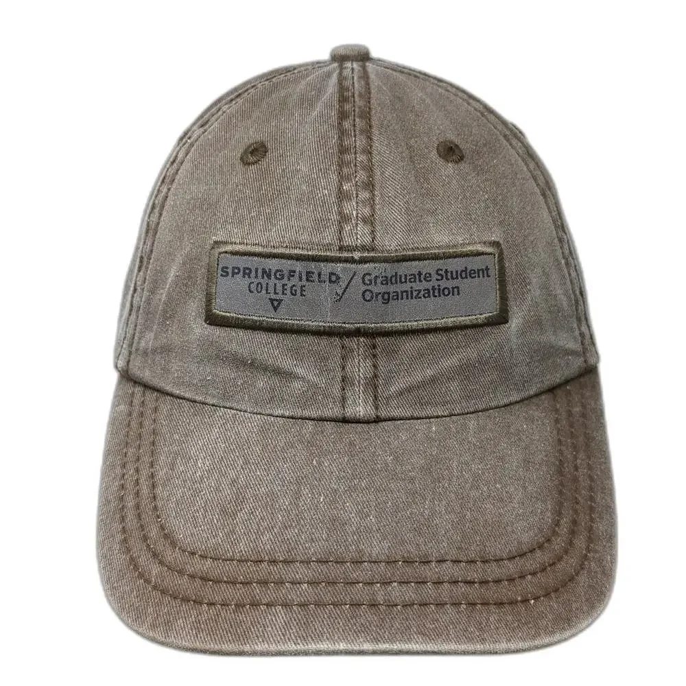 Sportsman Springfield College Graduate Student Brown Hat One Size Baseball Cap